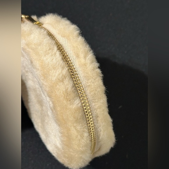 Coach Shearling Coin Keychain - Picture 4 of 7